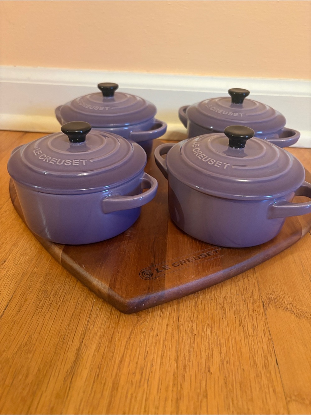 Le Creuset One 10cm Round Cocotte Ultra Violet - Picture 8 of 9